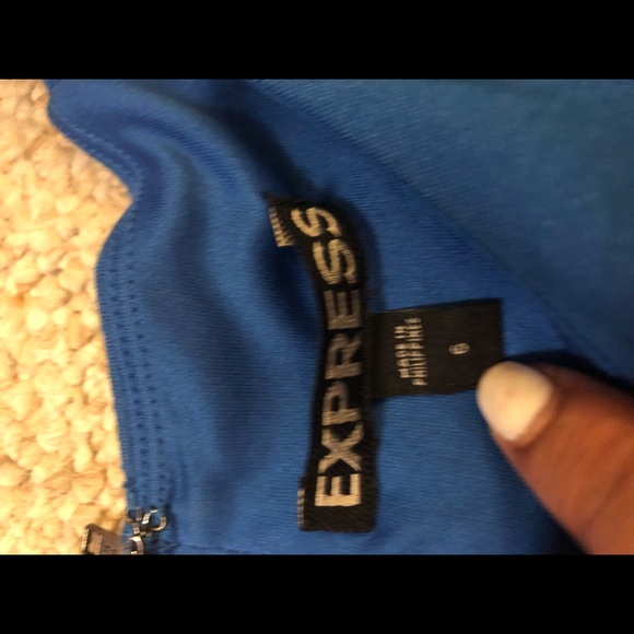 Petalum Expeess blue dress - Picture 3 of 3